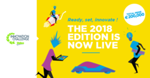 Valeo Innovation Challenge 2018 Innovate for the car of tomorrow! Create your own start-up!